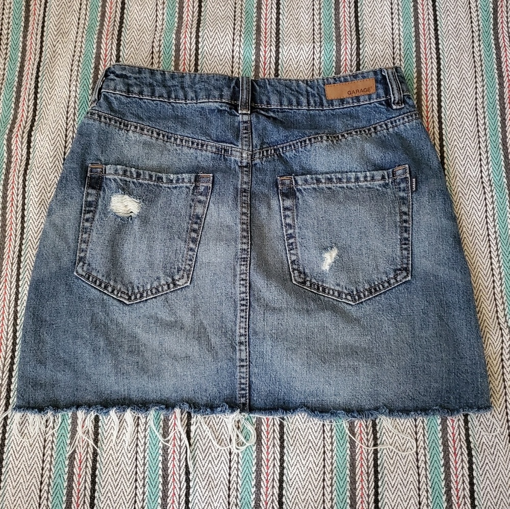 Garage Jean Skirt Size Small - Picture 4 of 5